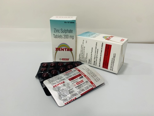 zinc sulphate tablets 200 mg