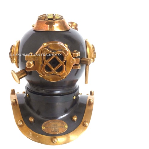 8 US Navy Antique Divers Helmet Mark V Nautical Small Diving Helmet Marine Decor Gift