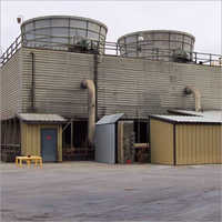 Wooden Cooling Tower - Color: Grey
