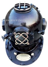 Marca Antique V do capacete do Diving