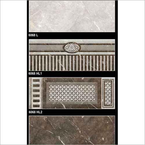 250 x 750 mm Glossy Digital Wall Tiles