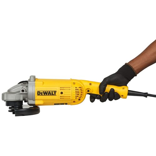 Yellow Dewalt Dwe4597 2600w ,180mm , Heavy Duty Angle Grinder 7"