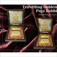 Travelling Golden Puja Dabbi