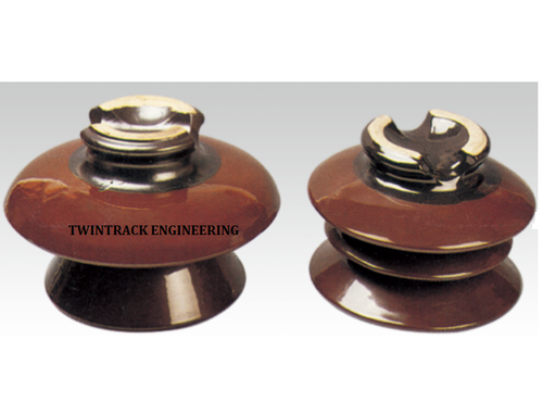 Porcelain Pin Insulator By TWIN TRACK ENGINEERING SPARES OF INDIA