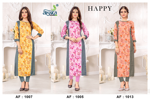 Rayon Print Kurti