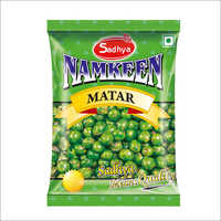 Matar Namkeen (non-air) - Fried Dried Peas Snack | Salty Flavor, Organic Ingredients, Crunchy Texture, Hygienic Airtight Packaging