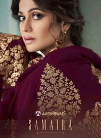 Aashirwad Creation Samaira Georgette With Work Designer Suit Catalog