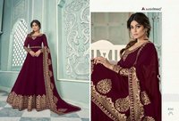Aashirwad Creation Samaira Georgette With Work Designer Suit Catalog