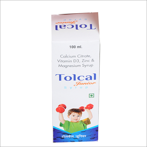 100 ML Calcium Citrate Vitamin D3 Zinc And Magnesium Syrup