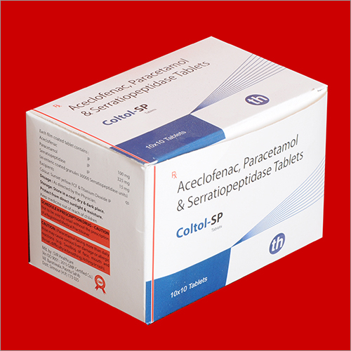 Aceclofenac Paracetamol And Serratiopeptidase Tablets