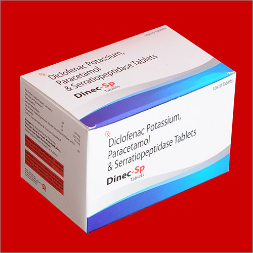 Diclofenac Potassium Paracetamol And Serratiopeptidase Tablets At Best Price In Ghaziabad