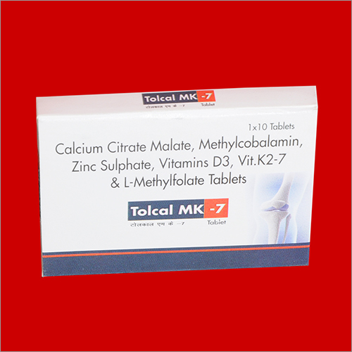 Calcium Citrate Malate Methylcobalamin Zinc Sulphate Vitamins D3 Tablets