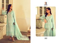 Shraddha Designer Sana Safinaz Vol 3 Cambric Cotton With Work Pakistani Suit Catalog