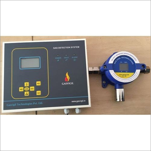 Blue Carbon Monoxide Detection System