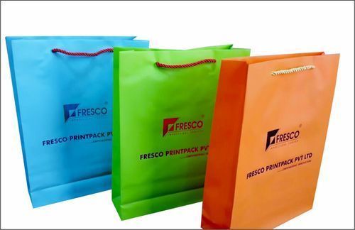 Multicolor Fresco Non-Tearable Paper Carry Bag