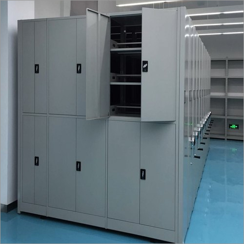 Grey Mobile Compactor