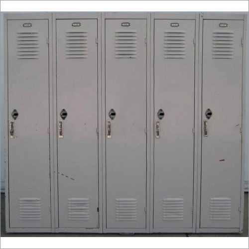Gray Storage Lockers