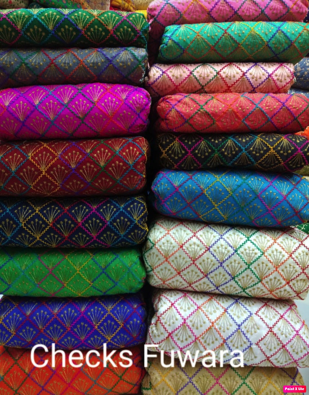 Multi Colours Embroidery