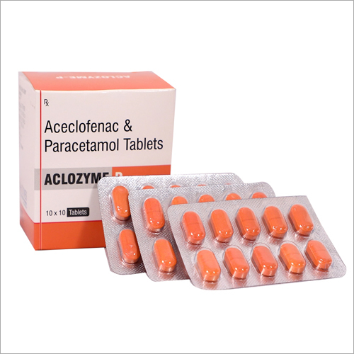 Aceclofenac And Paracetamol Tablets General Medicines at Best ...