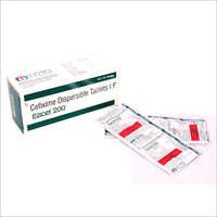 Cefixime Dispersible Tablets