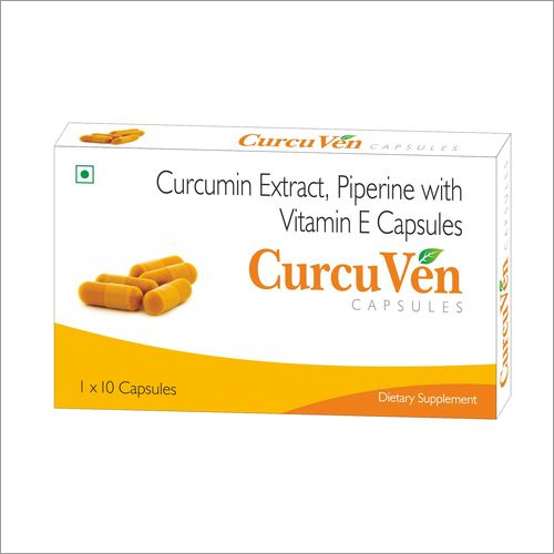 Curcumin Extract - Piperine With Vitamin E Capsules By BIOVENCER HEALTHCARE PRIVATE LIMITED