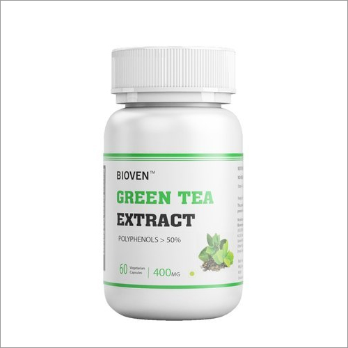 Green tea extract capsule