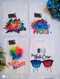 Customized Holi Tshirts