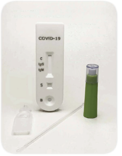 COVID 19 Rapid Card Test