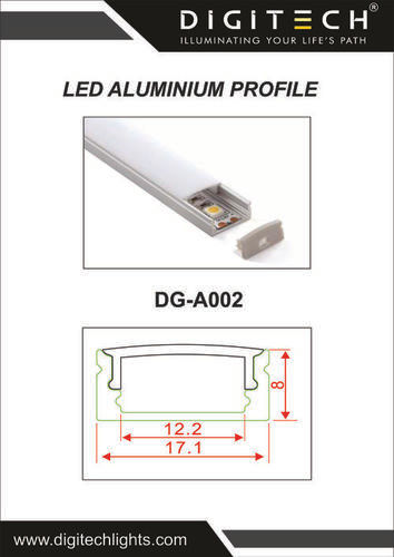 DG A002 LED Aluminium Profile