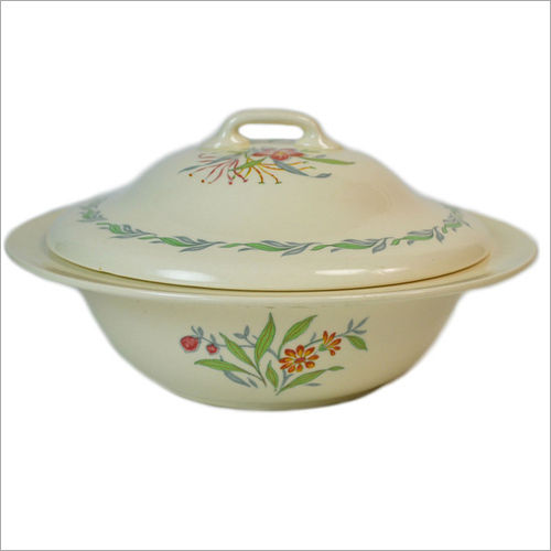 Ceramic Serving Bowl With Lid