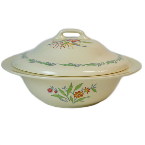 Ceramic Serving Bowl With Lid