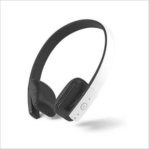 Bluetooth Headphone - Wireless Black Color With Microphone | Flip Design Bluetooth Processor 1-Year Warranty Black & White Display