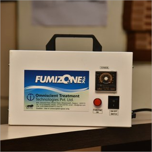 Ozone Generator To Disinfect The Corona Virus
