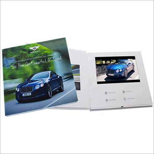 Eco-Friendly Video Printed Brochure