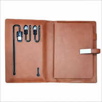 Brown Office Power Bank Diary