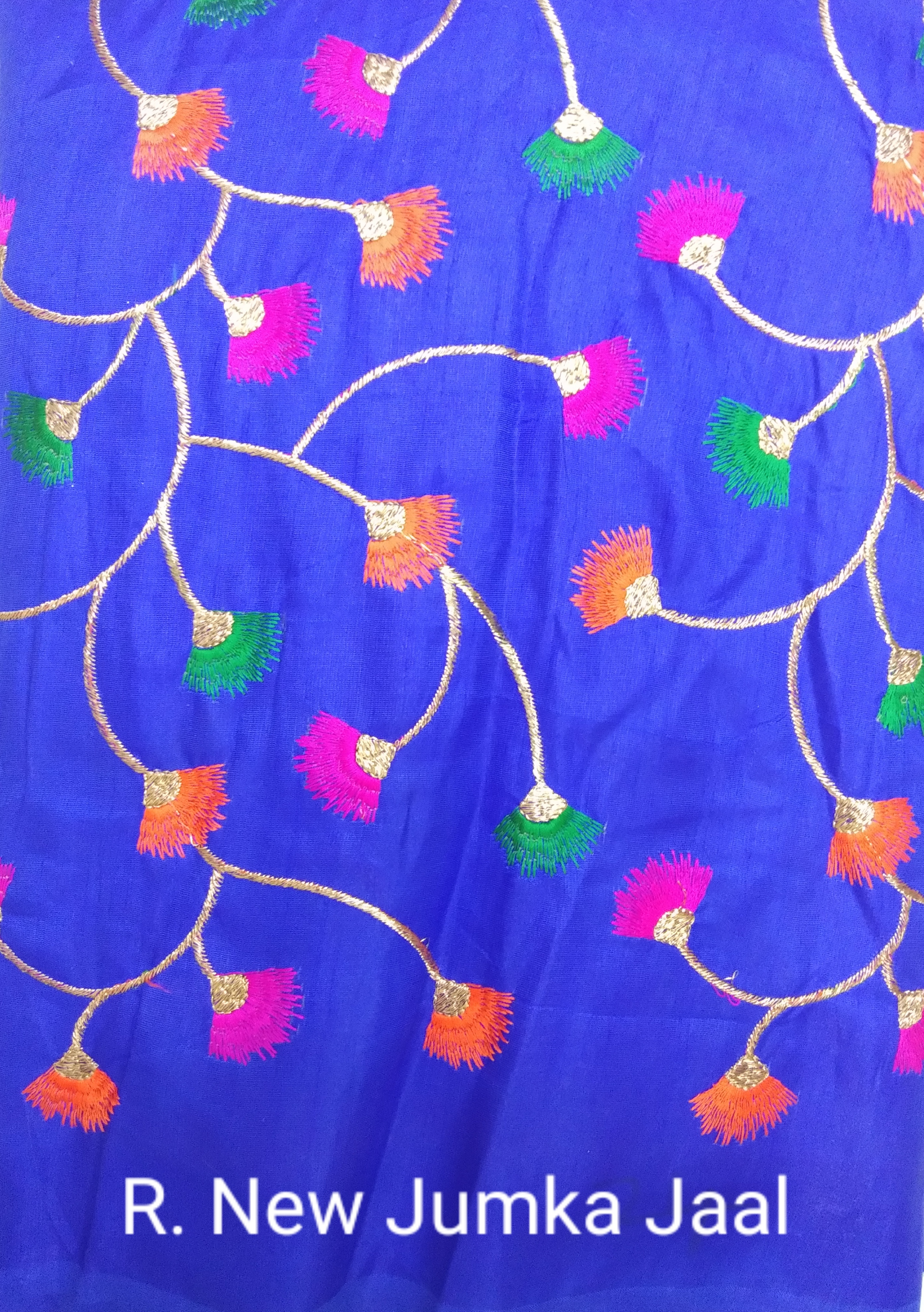 Multi Meena Jari Embroidery