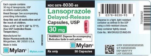 Lansoprazole Delayed Release Capsules