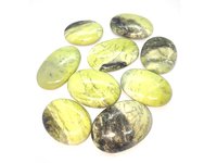 Green Serpentine Palmstone Gemstones