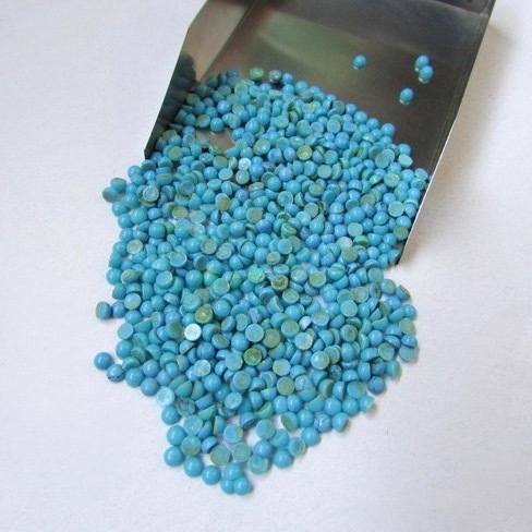 2.5mm Sleeping Beauty Turquoise Round Cabochon Loose Gemstones