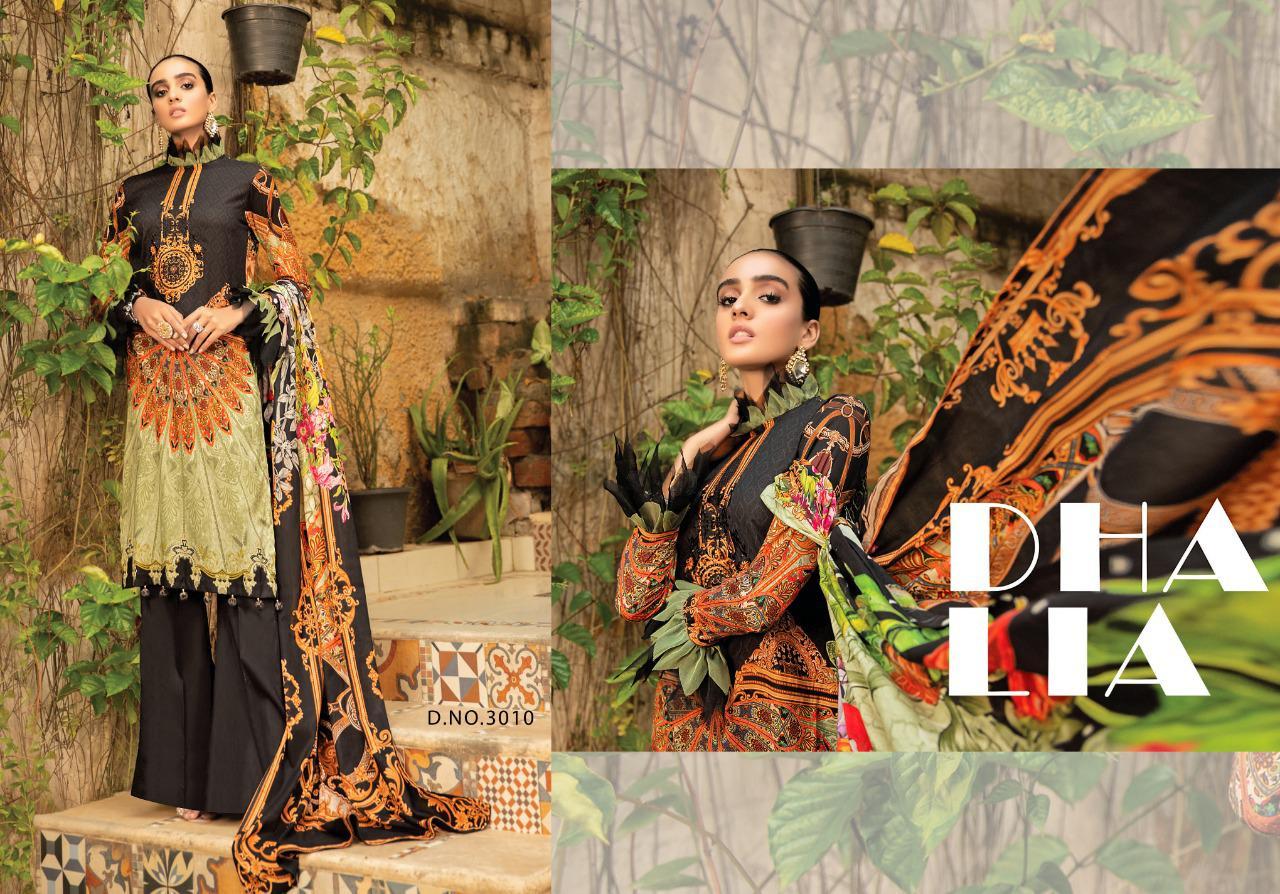 Yashika Trends Manhoor Vol 3 Lawn Cotton Karachi Printed Dress Material Catalog