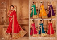 Saroj Abhilasha Festive Wear Silk Sarees Catalog Collection
