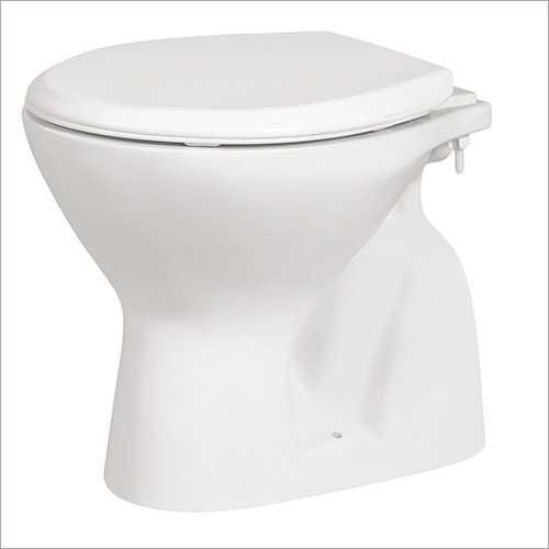 Floor Mounted White Ceramic Water Closet