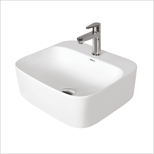 Floor Mounted White Table Top Basin