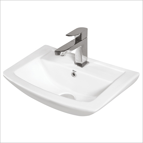 Glossy White Wall Hung Basin