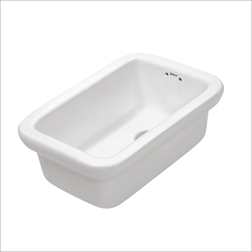 White Ceramic Lab Sink