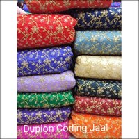 Dupion Coding Jaal Embroidery