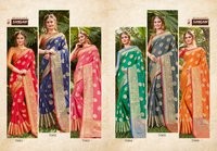 Sangam Tarz Festive Wear Silk Sarees Catalog Collection