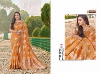 Sangam Pallavi Silk Cotton Handloom Sarees Catalog Collection