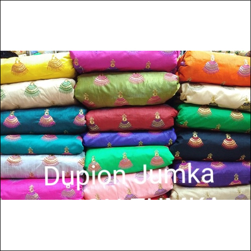 Dupion Jumka Embroidery fabric