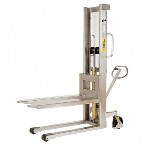 SS Hydraulic Manual Stacker